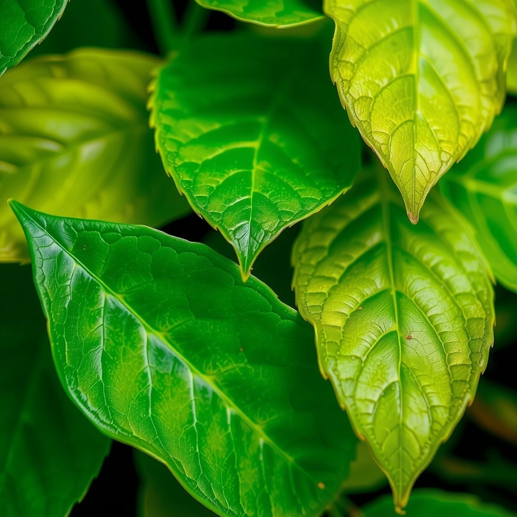 Frunze verzi simbolizând plante medicinale